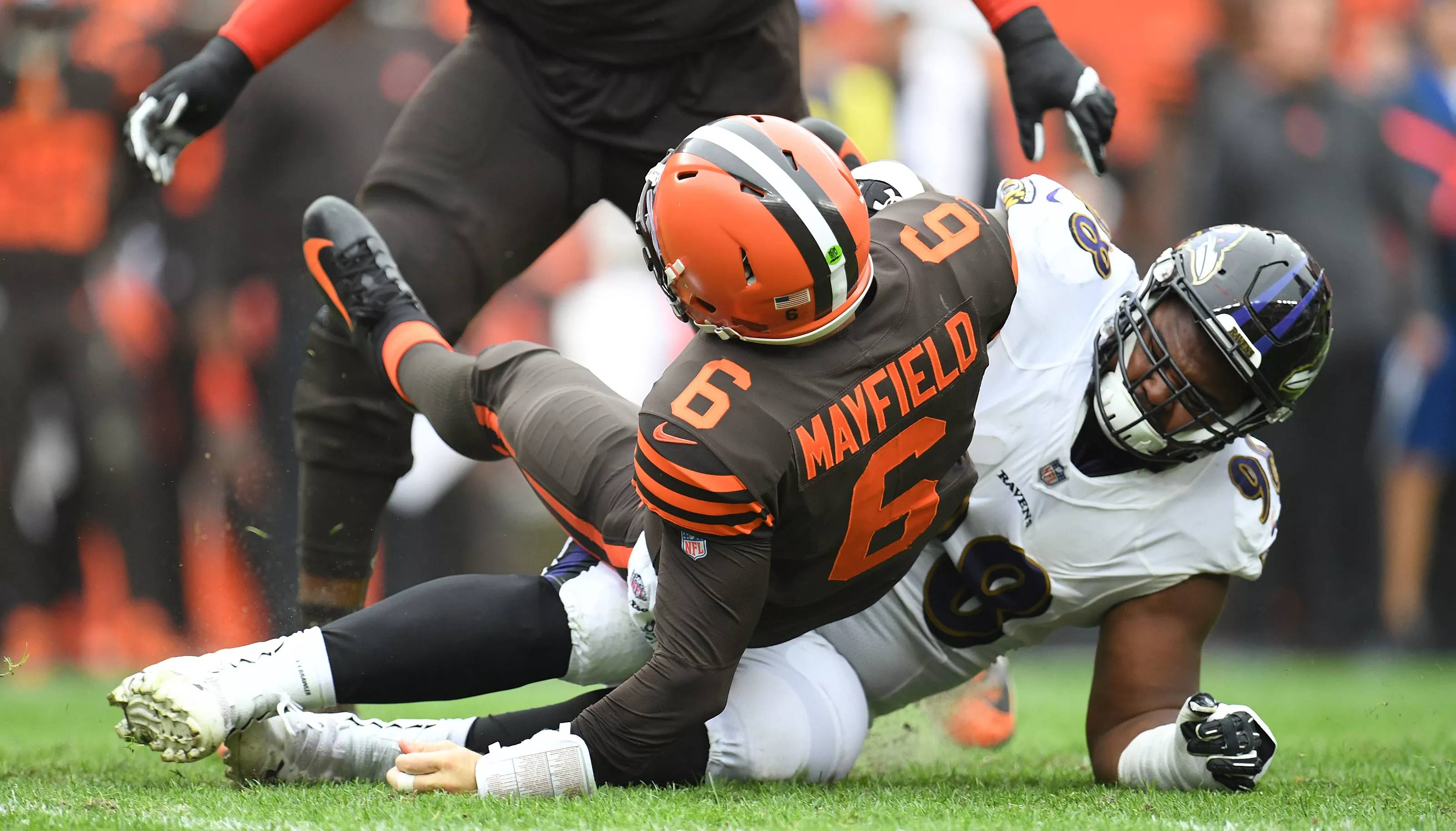 Baker on the ground!